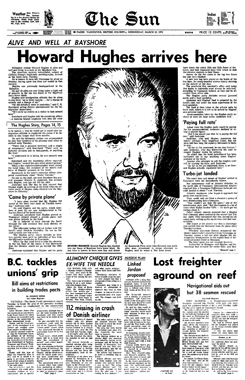 Howard Hughes Vancouver Sun