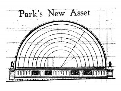 Malkin Memorial Bowl, the 'Park's New Asset' from 1934