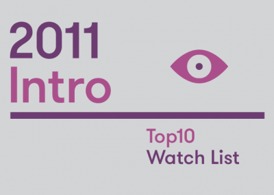 Introduction – 2011 Top10 Watch List
