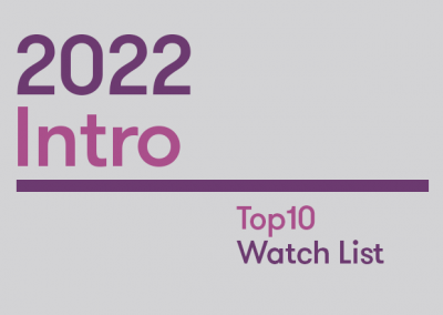 Introduction: 2022 Top10 Watchlist