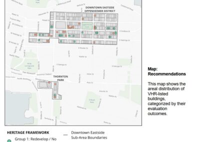 2. DTES Rezoning policy 2 The Heritage Framework