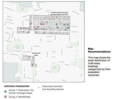 2. DTES Rezoning policy 2 The Heritage Framework