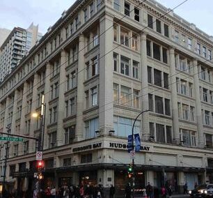 4. Hudson’s Bay Downtown Vancouver