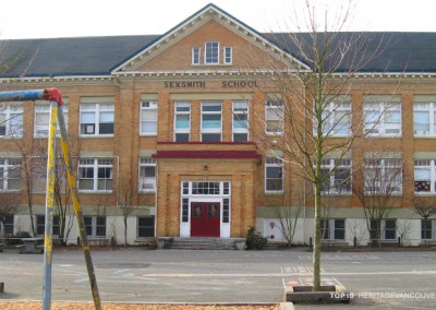 3. Vancouver Schools – J.W. Sexsmith Elementary School (1912 & 1913) [lost]