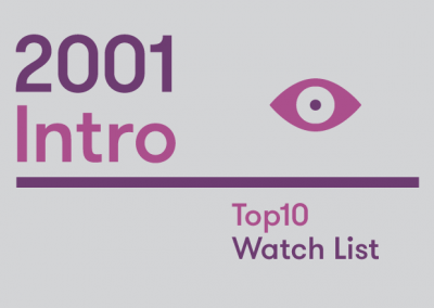 Introduction – 2001 Top10 Watch List