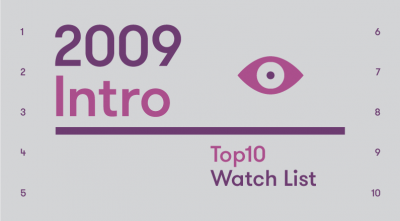 Introduction – 2009 Top10 Watch List