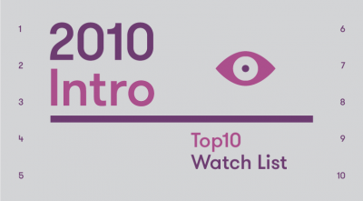 Introduction – 2010 Top10 Watch List