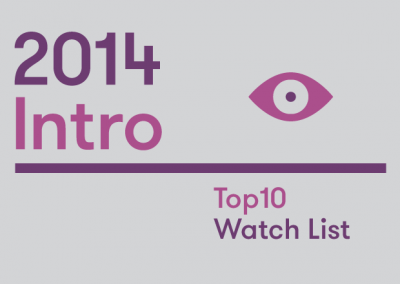 Intro: 2014 Top10 Watch List