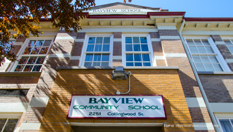 1. Bayview Community School (1913-14) – Heritage Schools