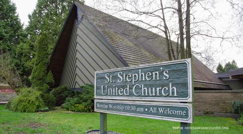 5. St. Stephen’s United Church (1964)