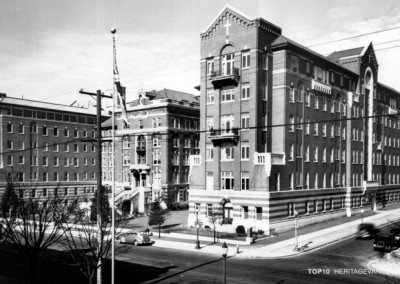 2. St. Paul’s Hospital: Burrard Building (1912-13, 1930s)